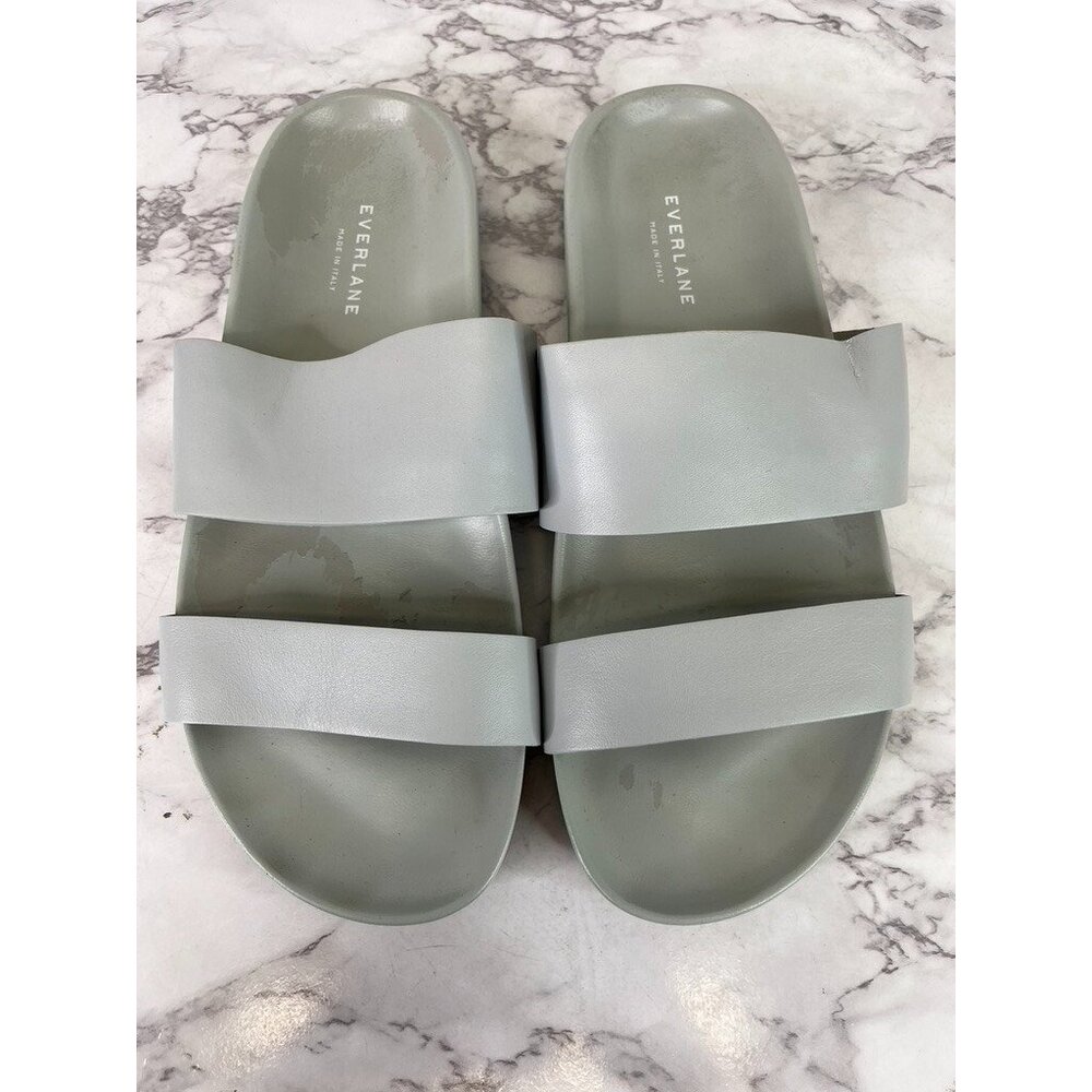 Everlane Women's  Double Strap Azure Blue Sandal Sz 11